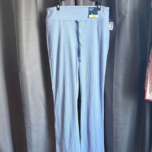 Old Navy light blue highest high-rise flare leggings size L